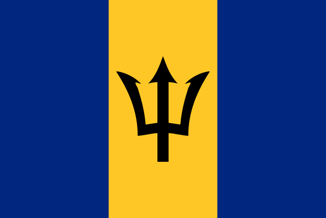 File:Flag of Barbados.svg