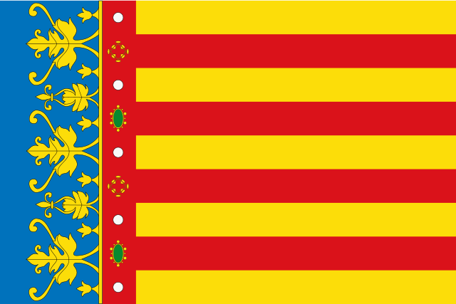 File:Bandera de la Comunidad Valenciana (2x3).svg